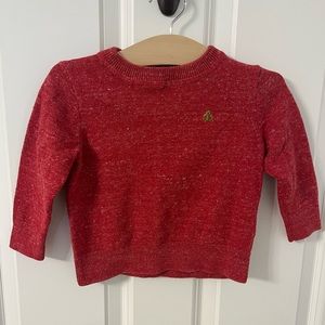 Gap Brennan Bear Red Sweater